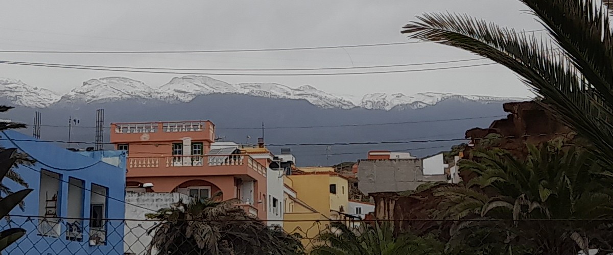 Tenerife'de kar